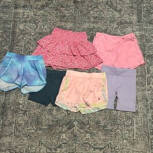 Bundle of girls shorts/skorts